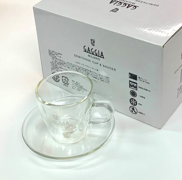 GAGGIAデミタスカップ＆ソーサ―2客入り - 画像 (2)